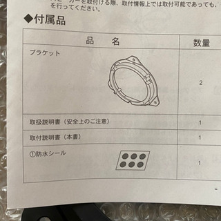 スピーカー取り付けキット2