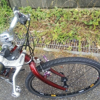クロスバイク 26x1.25タイヤ装着 フレームサイズ小さめ 現在整備中の 
