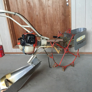 水田 溝切り機 MKS332 自走式溝切機 歩行タイプ