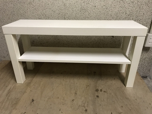 Ikea イケア コーヒーテーブル ローテーブル 座卓 Lack ラック ホワイト 幅90cm 奥行26cm 高さ45cm とも 鴻池新田のテーブル コーヒーテーブル の中古あげます 譲ります ジモティーで不用品の処分