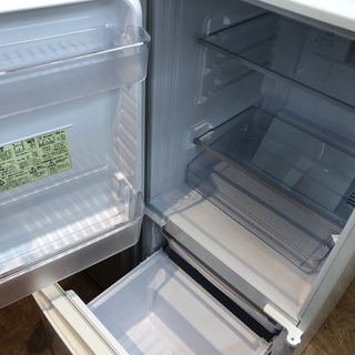 1年保証付き！2ドア冷蔵庫　SHARP 2019年　137L SJ-D14E-W