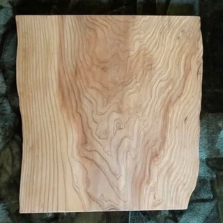 ≪珍しい木目‼︎≫西海岸風 一枚板 テーブル75.7【脚:木製】 - テーブル