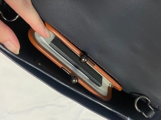 新品 COACH コーチ ティーローズ ディンキー 青 クラッチバッグ
