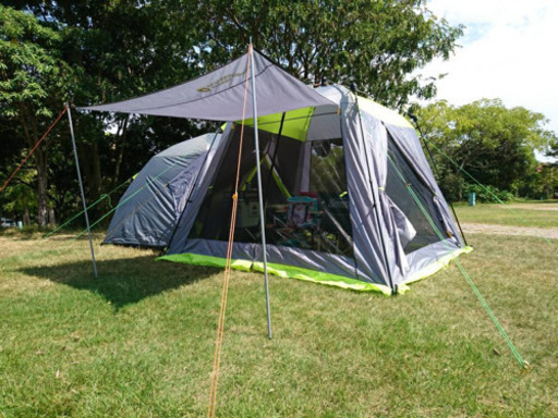 テントとスクリーンのセット 断捨離のため値段交渉可能