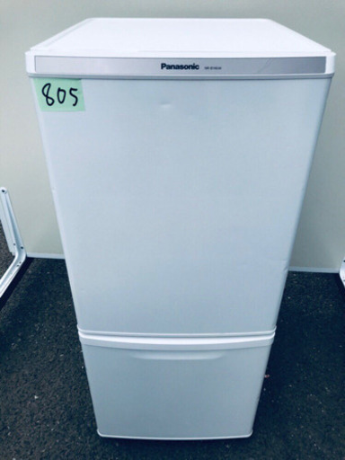 805番 Panasonic✨ノンフロン冷凍冷蔵庫✨NR-B146W-W‼️
