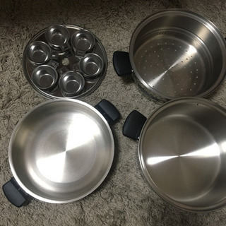 アムウェイ 無水調理も可能 お鍋セット