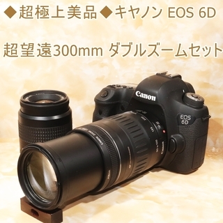 ◆超極上美品◆キヤノン EOS 6D 超望遠300mm ダブルズ...