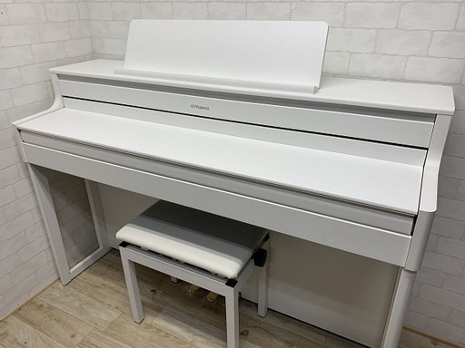電子ピアノ　ローランド　HP704-WHS　※送料無料(一部地域)
