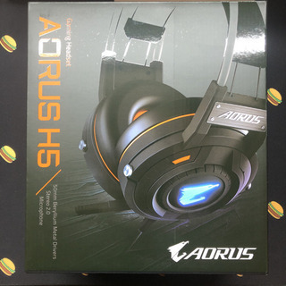 AORUS H5 ゲーミングヘッドセット