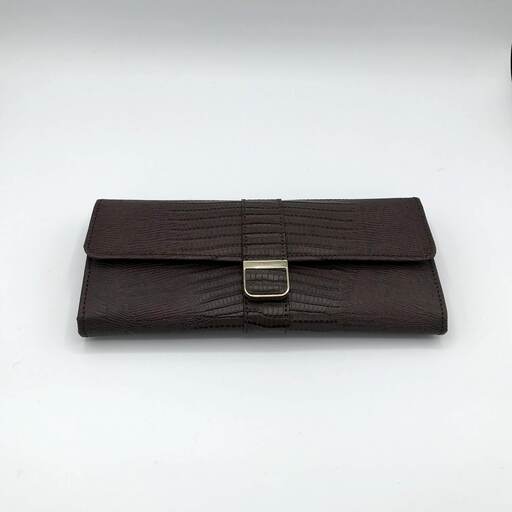 【国内正規品】WOLF Palermoレザージュエリーロール (Brown)