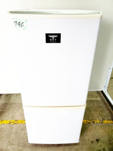 ①746番 Panasonic✨ノンフロン冷凍冷蔵庫✨NR-B144W-W‼️