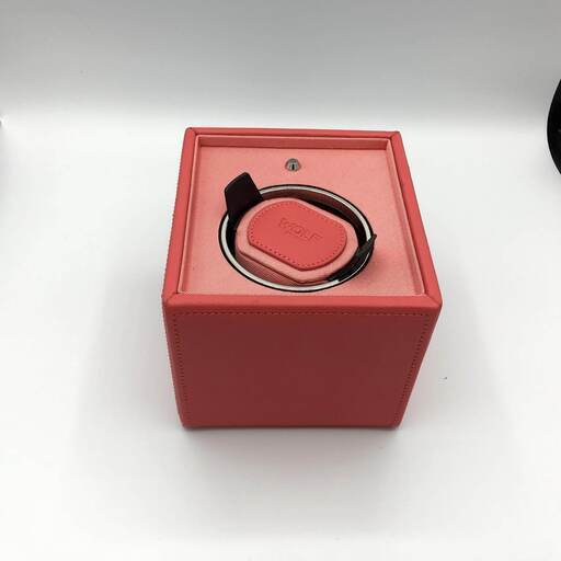 【国内正規品】WOLF Cub Single ウォッチワインダー(ピンク)