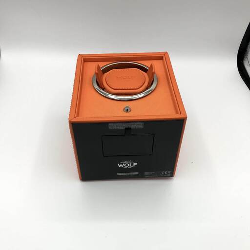 【国内正規品】WOLF Cub Single ウォッチワインダー(オレンジ)