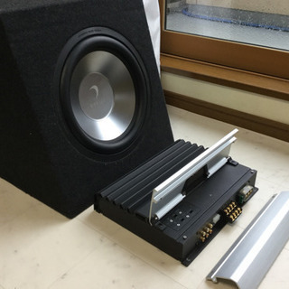 動作OK‼️ DIAMOND製30cmウーハー使用☆ALPINEアンプ