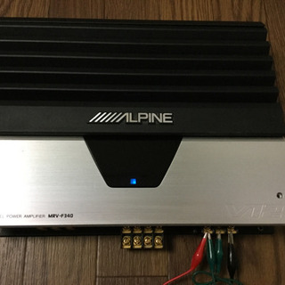 動作OK‼️ DIAMOND製３０ｃｍウーハー使用★ALPINEアンプ
