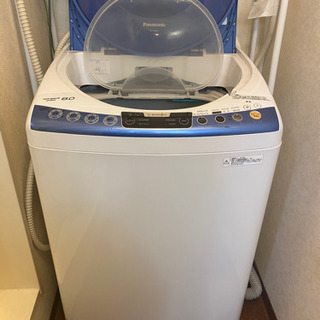【27・28日お渡し希望】Panasonic 洗濯機 8キロ