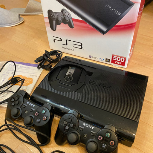 Sony 本体 500gb プレステ3 Ps3 ゲーム機ゲームソフトつき あちゃん 八尾の生活雑貨の中古あげます 譲ります ジモティーで不用品の処分