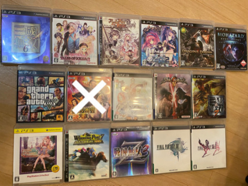 プレステ3 ゲームソフト　まとめ売り　セット売り　15本