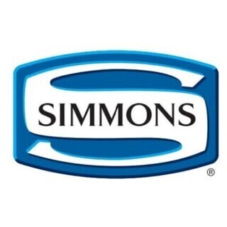 【シモンズ】　高級プレミアムゴールデンバリュー ワイドダブルベッド ダブルクッションベッド　（定価30万相当）