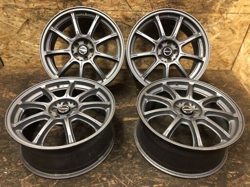 Rays Gram Light 57g レイズ グラムライツ 社外ホイール 18インチ 4本 7 5j5hpcd100 48 ジャンク品 Tanikawa S 南平岸のタイヤ ホイールの中古あげます 譲ります ジモティーで不用品の処分