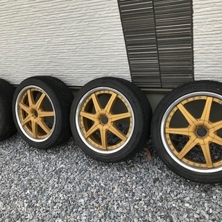 エボリューション インテンシブハンク 18インチ 4本セット バリ山