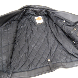 HARLEY-DAVIDSON ライダースジャケット 40 Lサイズ相当 ブラック