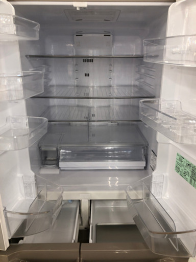 【12ヶ月安心保証付き】HITACHI 6ドア冷蔵庫　2018年製