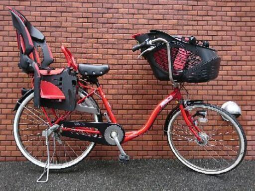 ご好評につき、終了させて頂きました【幼児2人同乗対応自転車/レッド】ジモティー限定価格☆