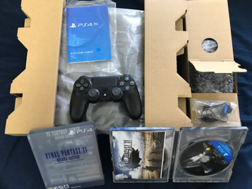 値下げ)ps4 pro 1TB +FF15+クーラー　プレイステーション プレステ4 CUH-7000B