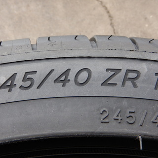 未使用品♪　245/40Ｒ18　2本組　ミシュランＰＳ４　ベンツ、ＧＴＲ、インプ