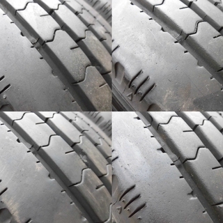 発送OKバリ山★195/75R15 109/107L LT★ダンロップ ４本　T-2