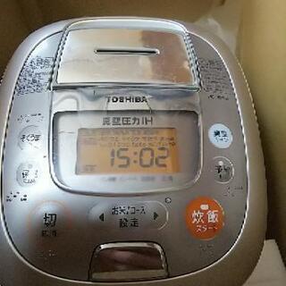 中古TOSHIBA 圧力IH炊飯器（5.5合炊き） RC-10VSE