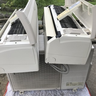 季節、空調家電 ☆Panasonic☆マルチエアコン☆室内機2台付属☆21800