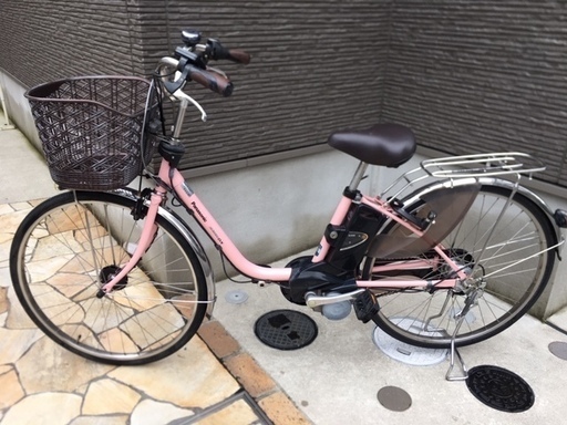 Panasonic　パナソニック　電動自転車　5Ah 電動アシスト自転車　新基準　26インチ　中古　6/22