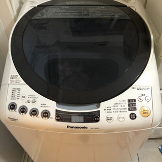 Panasonic 洗濯機乾燥機　値下げ　配達可能