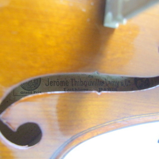フランス製 バイオリン 4/4 Jerome Thibouville-Lamy JTL 1902年頃 Stradivarius 1710モデル 状態良好!! 愛知県清須市