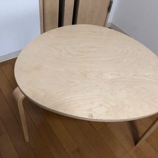 IKEA 木製ローテーブル