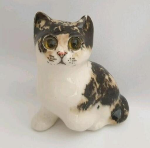 【全６種】ウィンスタンレイ ケンジントンキャット #1 三毛猫 白猫 陶器