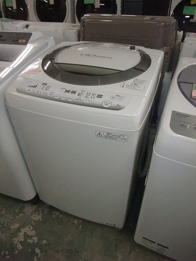 R1360) 東芝 AW-80DM　洗濯容量8.0Kg 2014年製! 洗濯機 店頭取引大歓迎♪