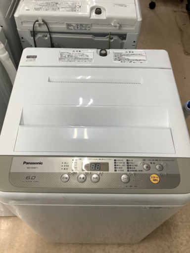 安心の1年間保証付！　2018年パナソニック製　6.0kg 全自動洗濯機【トレファク町田店】