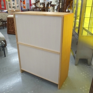 大川家具 ヒノキ材 幅 90cm 6段 チェスト タンス なごみ 90HC  モノ市場半田店 119