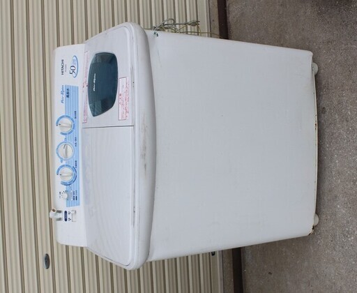 動作OK品　日立　2槽洗濯機　5ｋ　PS-50AS　二槽洗濯機　中古
