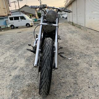 ドラッグスター400 high&low雨宮兄弟カスタム途中