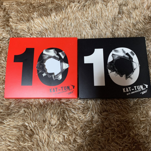 Kat Tun 10ks セット Momo 大阪のcdの中古あげます 譲ります ジモティーで不用品の処分