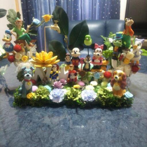 ディズニー フェイクグリーン ハンドメイド