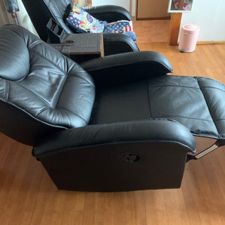 【決まりました！】手動リクライニングソファー　2脚 決まりました！】手動リクライニングソファー 2脚