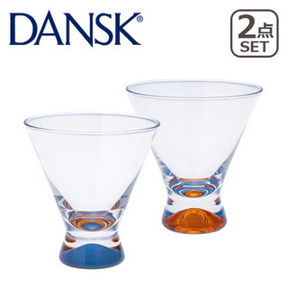 DANSK ダンスク  グラス　2個セット