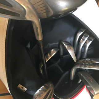 キャロウェイゴルフバッグ一式汚れ