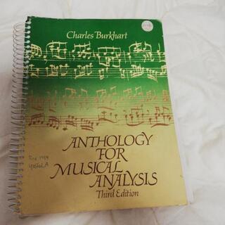 Anthology for  Music  Analys