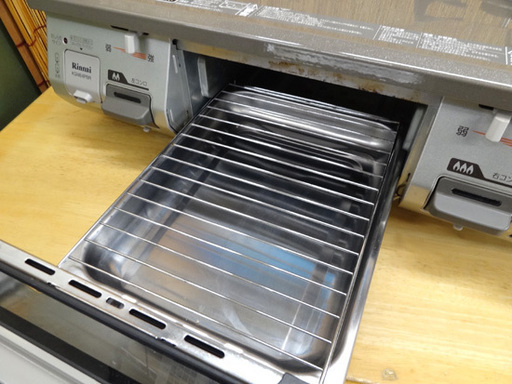 リンナイ 都市ガス ガステーブル 2018年製 Rinnai RT64JH-R ガスコンロ 